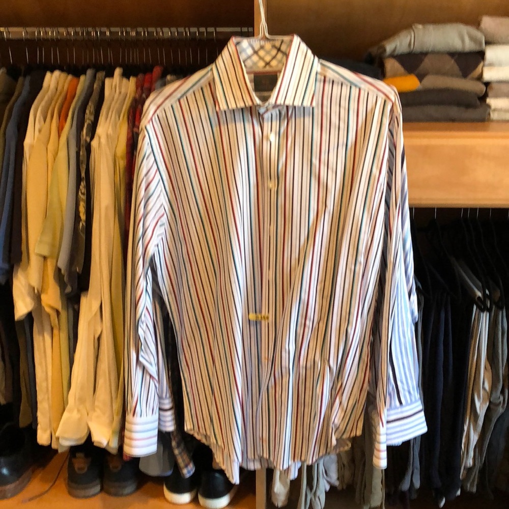 Thomas Dean Button Down. Size Large. - image 3
